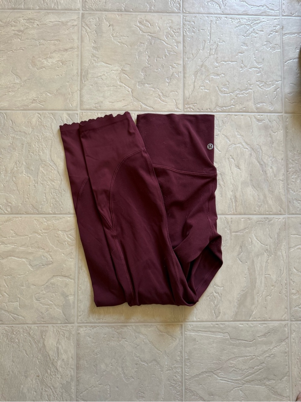 lululemon athletica Deep Burgundy Leggings